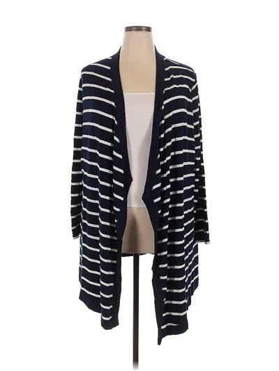 Pre-owned Polo Ralph Lauren Cardigan Sweater In Blue