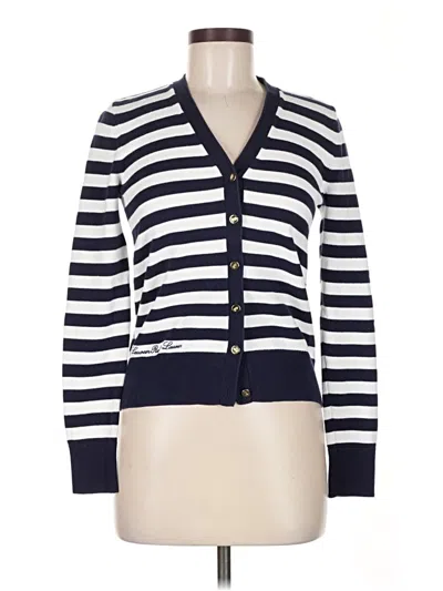 Pre-owned Polo Ralph Lauren Cardigan Sweater In Blue