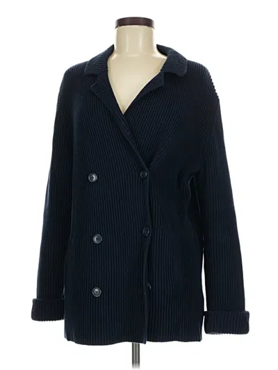 Pre-owned Polo Ralph Lauren Cardigan Sweater In Blue