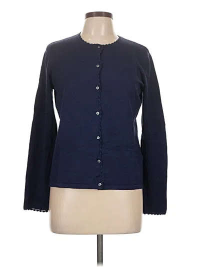 Pre-owned Polo Ralph Lauren Cardigan Sweater In Blue