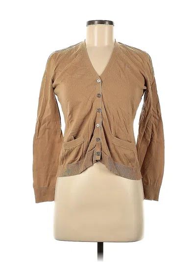 Pre-owned Polo Ralph Lauren Cardigan Sweater In Brown