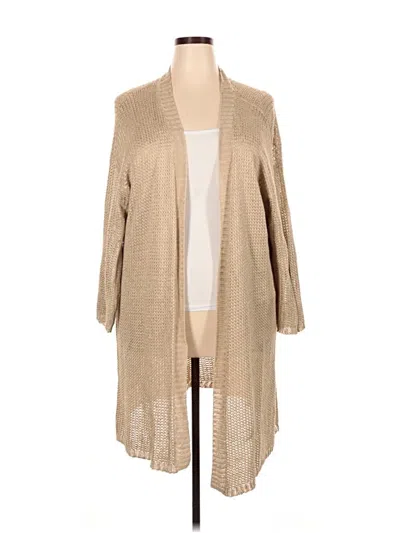 Pre-owned Polo Ralph Lauren Cardigan Sweater In Brown