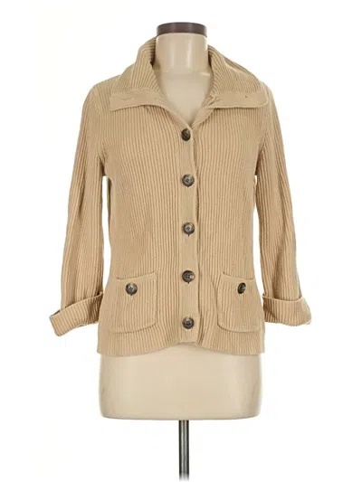 Pre-owned Polo Ralph Lauren Cardigan Sweater In Brown