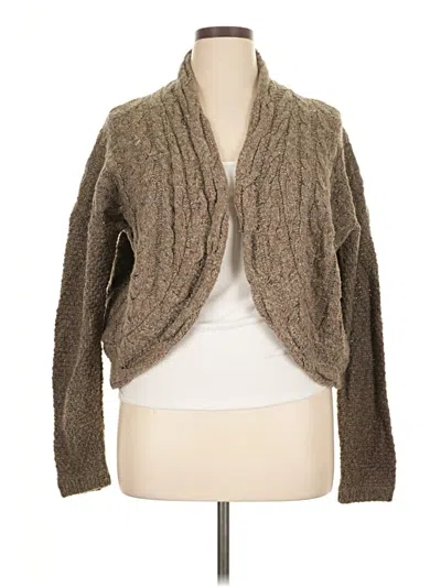 Pre-owned Polo Ralph Lauren Cardigan Sweater In Brown
