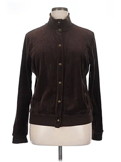 Pre-owned Polo Ralph Lauren Cardigan Sweater In Brown