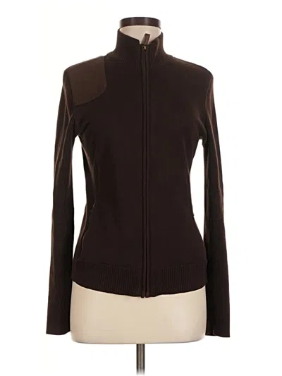 Pre-owned Polo Ralph Lauren Cardigan Sweater In Brown