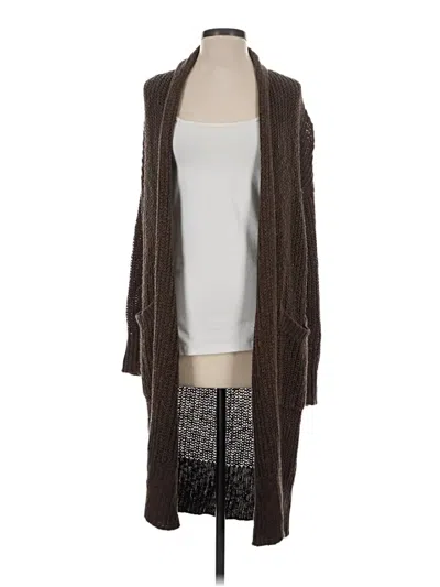 Pre-owned Polo Ralph Lauren Cardigan Sweater In Brown