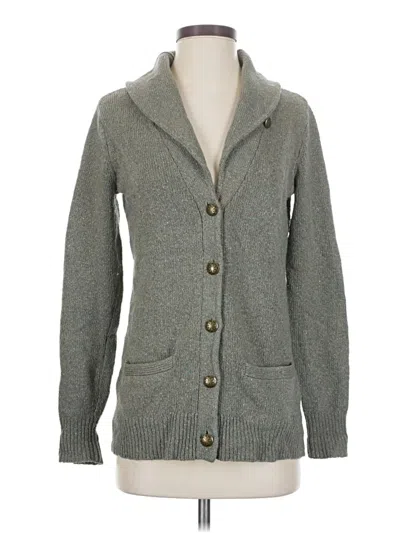 Pre-owned Polo Ralph Lauren Cardigan Sweater In Gray