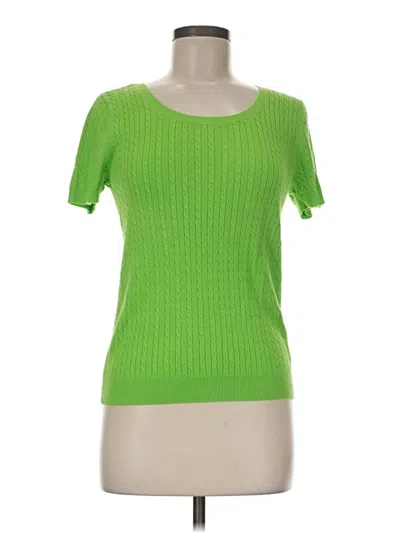 Pre-owned Polo Ralph Lauren Cardigan Sweater In Green