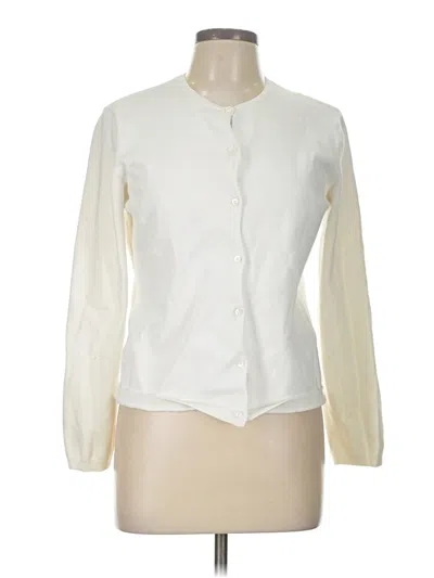 Pre-owned Polo Ralph Lauren Cardigan Sweater In Ivory
