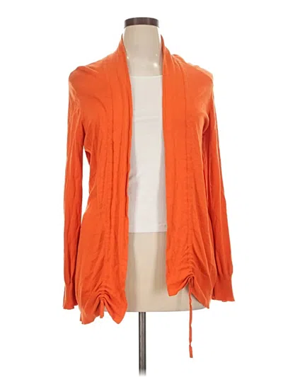 Pre-owned Polo Ralph Lauren Cardigan Sweater In Orange