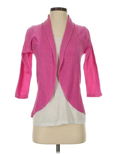 Pre-owned Polo Ralph Lauren Cardigan Sweater In Pink