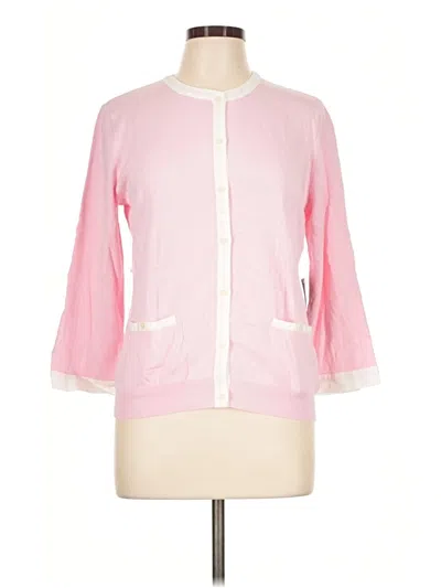 Pre-owned Polo Ralph Lauren Cardigan Sweater In Pink