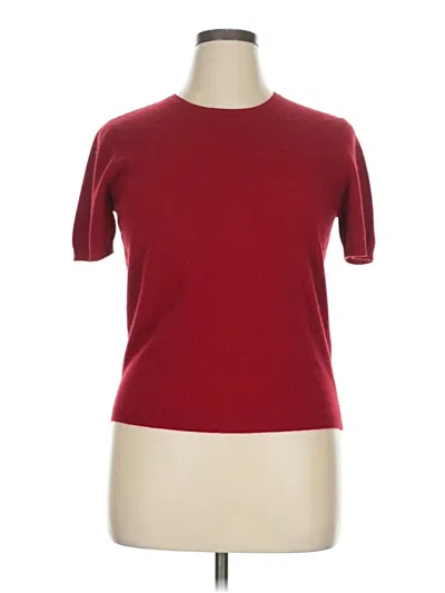 Pre-owned Polo Ralph Lauren Cardigan Sweater In Red