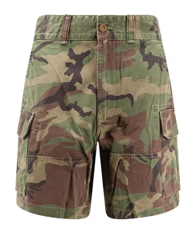 Polo Ralph Lauren Cargo Camouflage Trousers In Multi