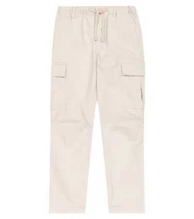 Polo Ralph Lauren Kids' Cargohose Aus Baumwolle In Classic Stone