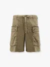 Polo Ralph Lauren Mens Basic Olive Patch-pocket Panelled Cotton Cargo Shorts