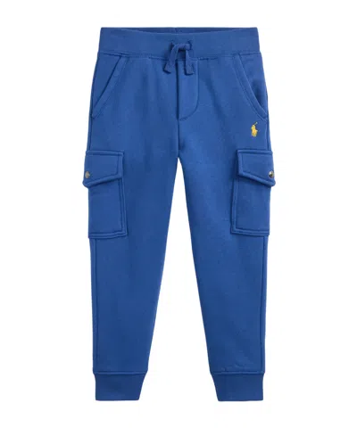 Polo Ralph Lauren Kids' Cargo Fleece Joggers In Blue