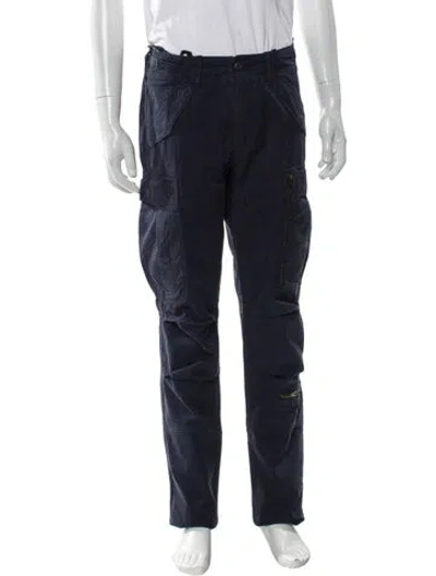 Pre-owned Polo Ralph Lauren Cargo Pants In Blue
