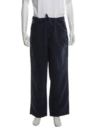 Pre-owned Polo Ralph Lauren Cargo Pants In Blue