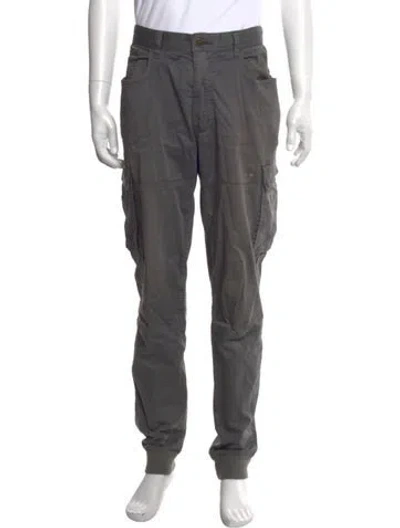 Pre-owned Polo Ralph Lauren Cargo Pants In Grey
