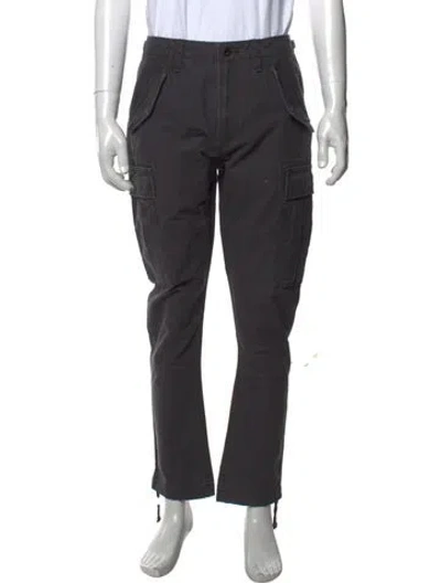 Pre-owned Polo Ralph Lauren Cargo Pants In Grey