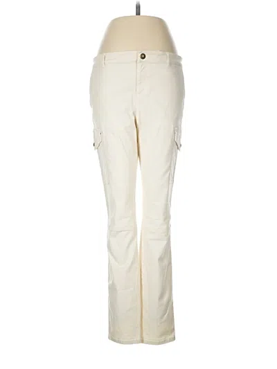 Pre-owned Polo Ralph Lauren Cargo Pants In Ivory