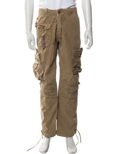 Pre-owned Polo Ralph Lauren Cargo Pants In Neutrals