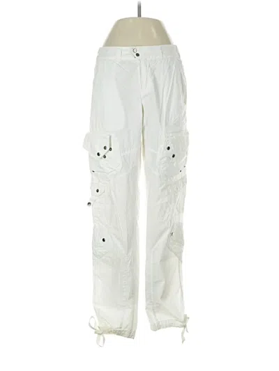Pre-owned Polo Ralph Lauren Cargo Pants In White