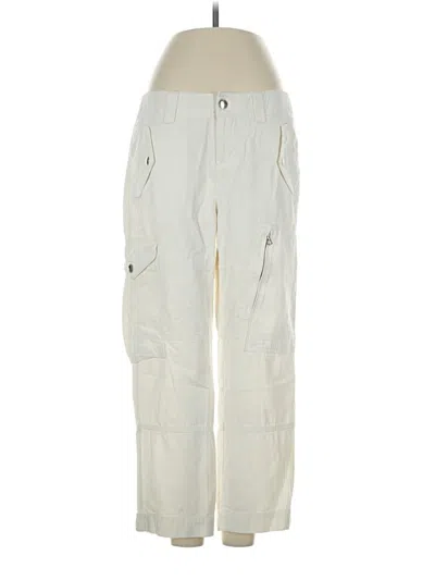 Pre-owned Polo Ralph Lauren Cargo Pants In White