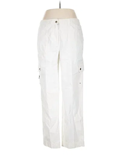 Pre-owned Polo Ralph Lauren Cargo Pants In White