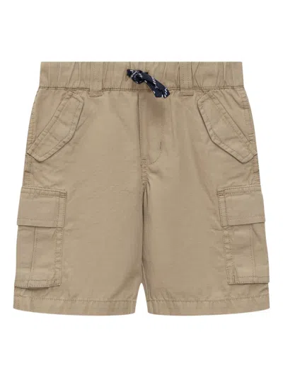 Polo Ralph Lauren Kids' Cargo Pocket Shorts In Brown
