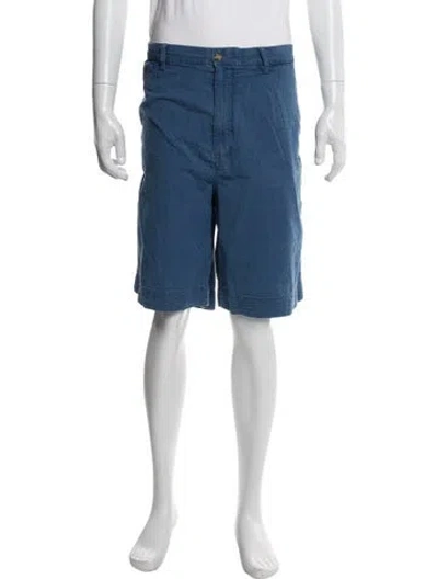 Pre-owned Polo Ralph Lauren Cargo Shorts In Blue