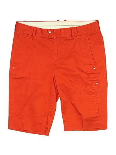 Pre-owned Polo Ralph Lauren Cargo Shorts In Orange