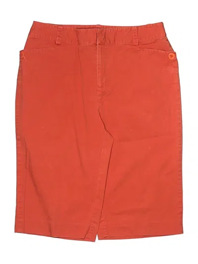 Pre-owned Polo Ralph Lauren Cargo Shorts In Orange