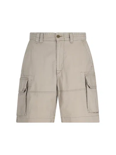 Polo Ralph Lauren Cargo Shorts In Taupe