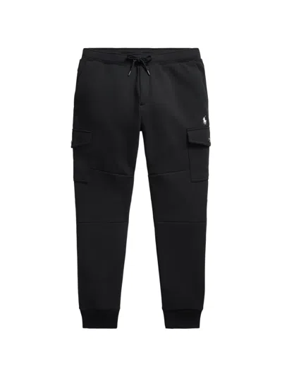 Polo Ralph Lauren Cargo Track Pants In Black
