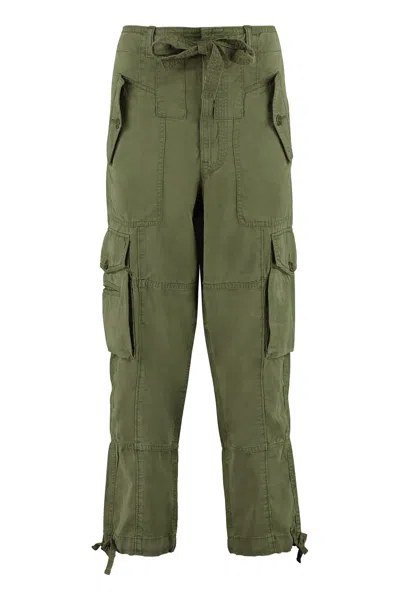 Polo Ralph Lauren Cargo Trousers In Green