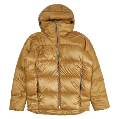 Polo Ralph Lauren Carlton Rlx Water-repellent Down Jacket In Brown