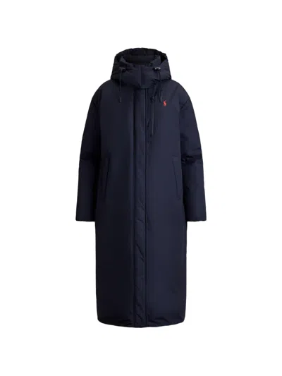 Polo Ralph Lauren Carly Hooded Coat In Blue