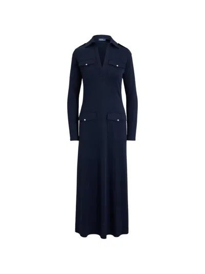 Polo Ralph Lauren Carmen Pocket-detail Maxi Dress In Multi