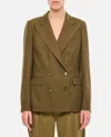 Polo Ralph Lauren Cashmere Blazer In Green