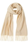 Polo Ralph Lauren Cashmere Blend Scarf In Neutral