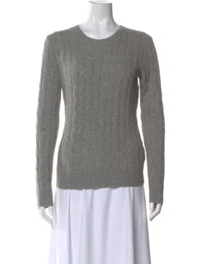 Pre-owned Polo Ralph Lauren Cashmere Crew Neck Sweater W/ Tags In Gray