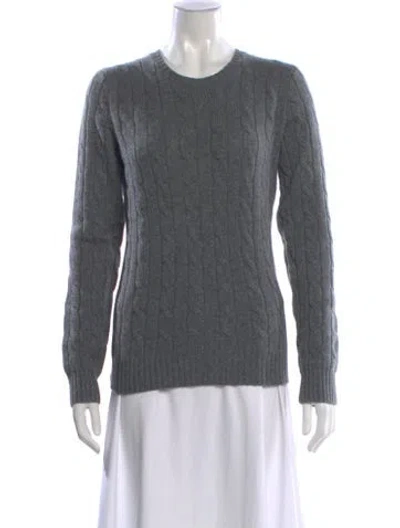 Pre-owned Polo Ralph Lauren Cashmere Crew Neck Sweater W/ Tags In Gray