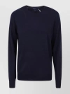 Polo Ralph Lauren Cashmere Crewneck Long Sleeve Sweater In Blue