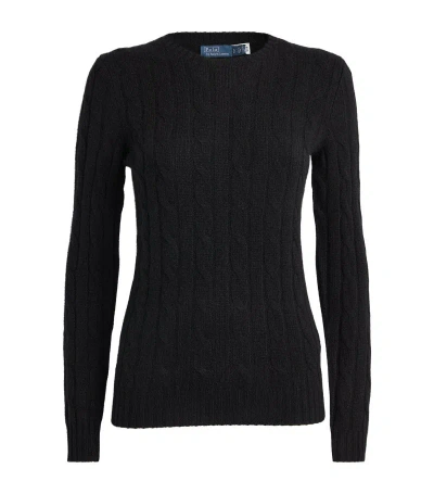 Polo Ralph Lauren Cashmere Julianna Sweater In Black