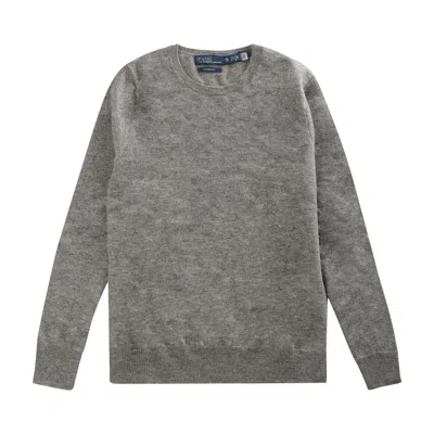 Pre-owned Polo Ralph Lauren Cashmere Long-sleeve Pullover 'grey Heather' | Women's Size S