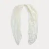 Polo Ralph Lauren Cashmere-silk Pashmina Scarf In Neutral