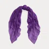 Polo Ralph Lauren Cashmere-silk Pashmina Scarf In Purple